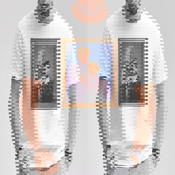 トランプ・ヴァンス・ブラザーズ ポートレート トランプ大統領 2024 Tシャツ 面白い贈り物