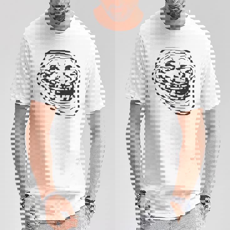 トロールフェイス Tシャツ 面白い贈り物