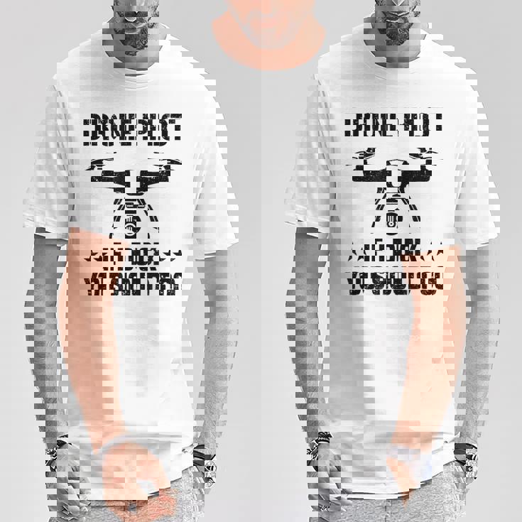 ドローン パイロット If I Duck Youhould Too ドローン フライングドローン Rc Tシャツ 面白い贈り物