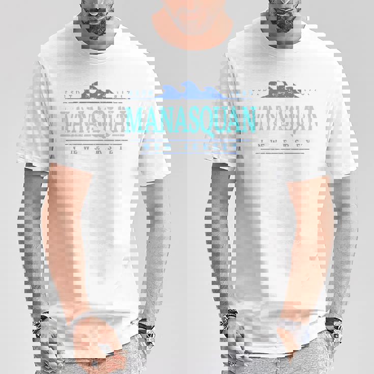 ニュージャージー州マナスカン Tシャツ 面白い贈り物