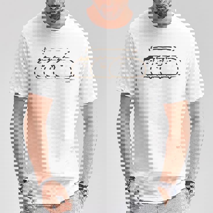 ネコこのゴロ バーン Tシャツ 面白い贈り物