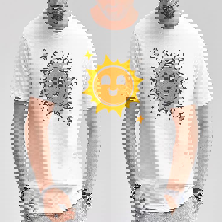 ハッピーサン Tシャツ 面白い贈り物