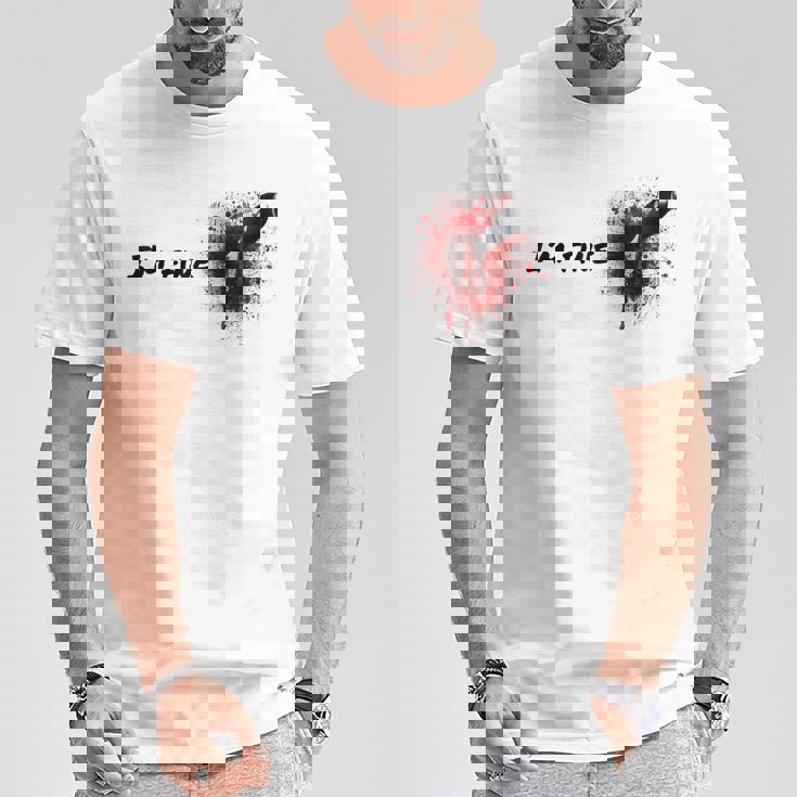 ハロウィンホラー血染み傷＆血傷元気です Tシャツ 面白い贈り物