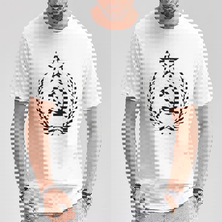 ハンマーと鎌 リース ソ連 ソビエト連邦 Tシャツ 面白い贈り物