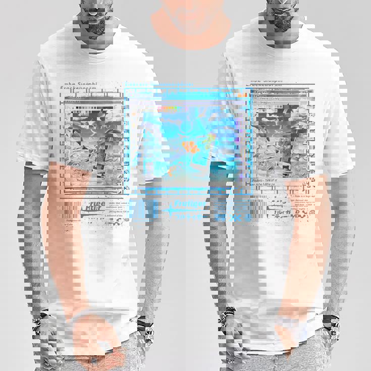 バックプリントフルティガーエアロファッションコレクション Tシャツ 面白い贈り物