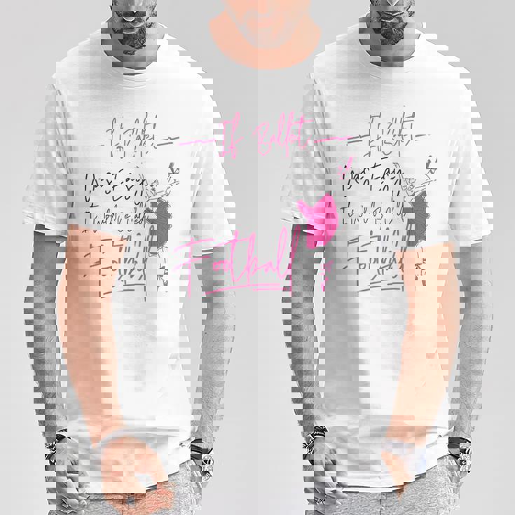 バレエダンサー ダンスガール バレリーナ If Ballet Was Easy It Tシャツ 面白い贈り物