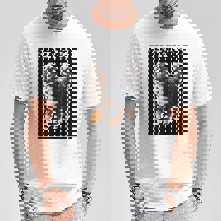 バーニーズマウンテンドッグ愛好家 Tシャツ 面白い贈り物