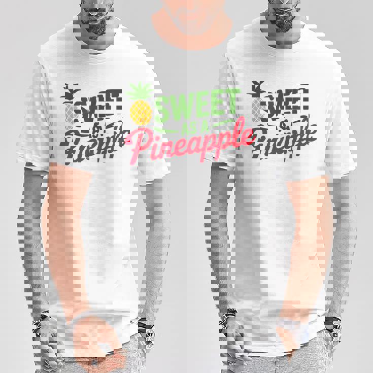 パイナップルのように甘い Tシャツ 面白い贈り物