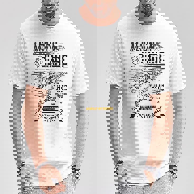 パイパーカブ 飛行機 アメリカンクラシック Tシャツ 面白い贈り物