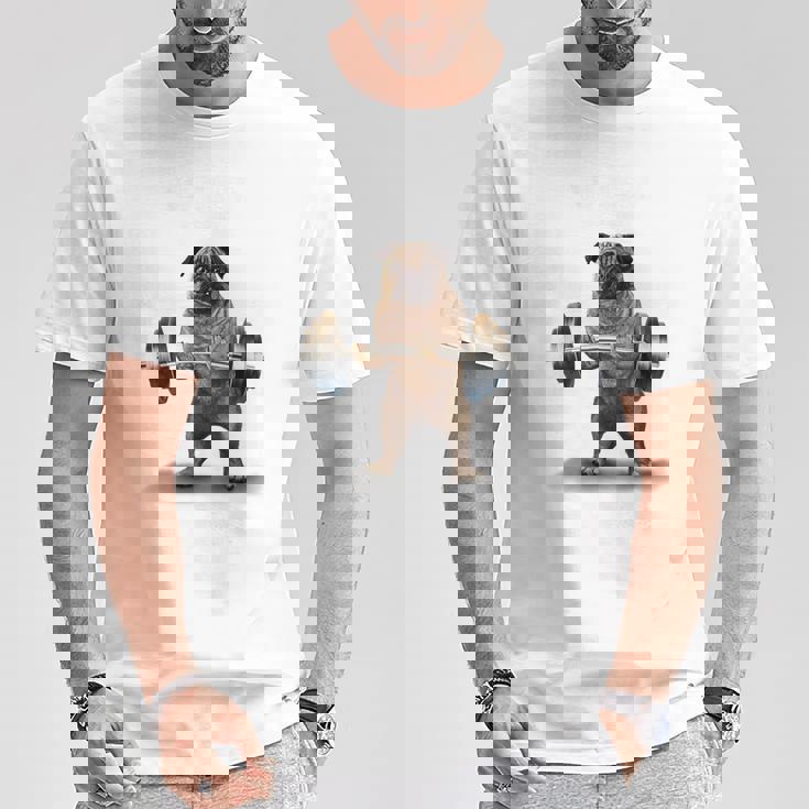 パグ の 筋トレ ついてこれないなら家に帰れ いぬ 犬 Tシャツ 面白い贈り物