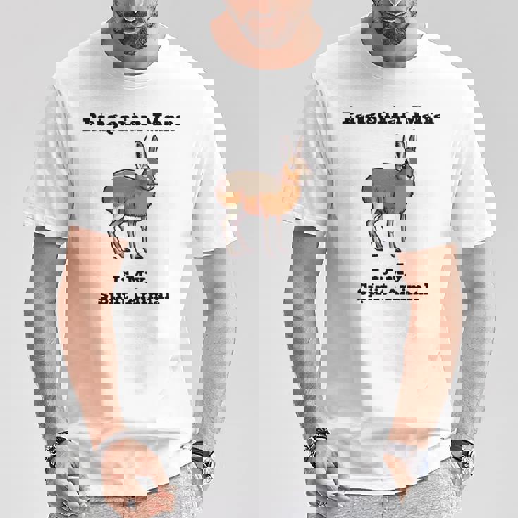 パタゴニアン マーラ スピリットアニマル 長袖tシャツ Tシャツ 面白い贈り物