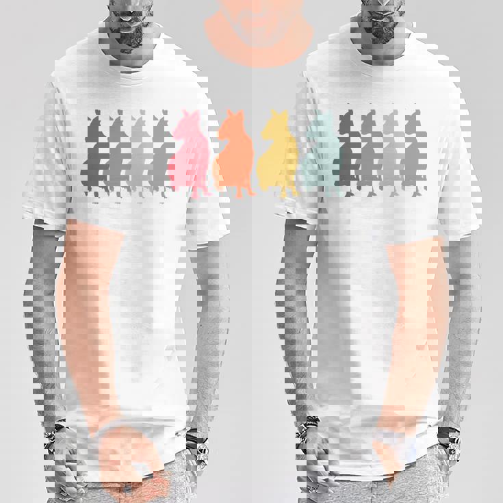 パタゴニアン ヴィンテージ クール パタゴニアン 動物好き 80年代 90年代 長袖tシャツ Tシャツ 面白い贈り物