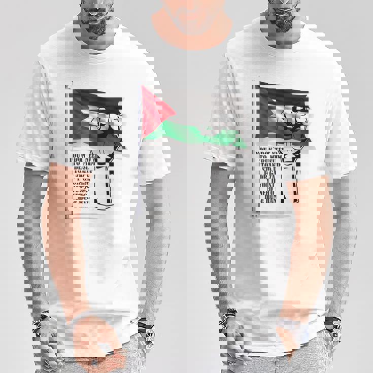 パレスチナフリーパレスチナフリーガザパレスチナ国旗 Tシャツ 面白い贈り物