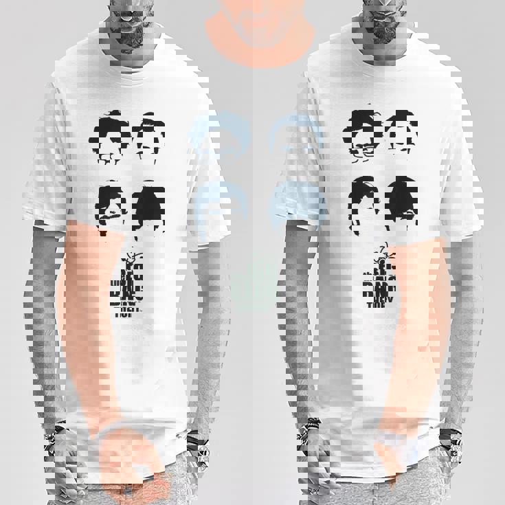 ビッグバン理論ロゴ グループヘア Tシャツ 面白い贈り物