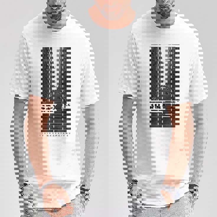 ピエロ ジョーカー 階段 ブロンクス Nyc W モダンギフト Tシャツ 面白い贈り物