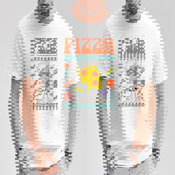 ピザ愛好家 ピザピース Tシャツ 面白い贈り物
