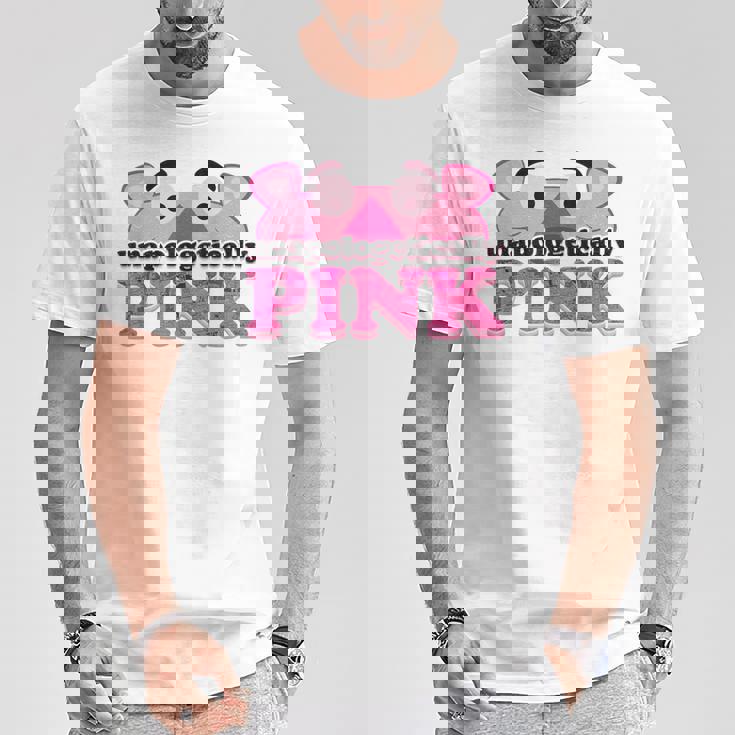 ピンクパンサー Unapologeically ピンク Tシャツ 面白い贈り物