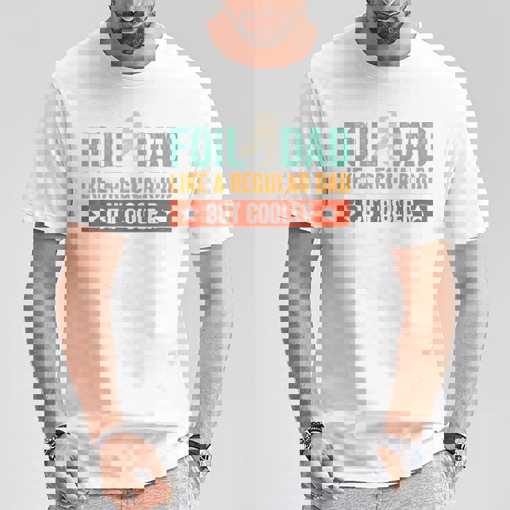 フォイル ダッドウィング ホイル ウィングサーフィン レトロ メンズ フォイルウィング Tシャツ 面白い贈り物