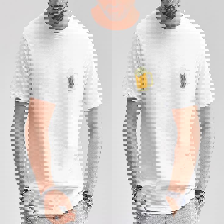 バックプリント フライデー エボリューション ウィークリー カレンダー ビール付き Tシャツ 面白い贈り物