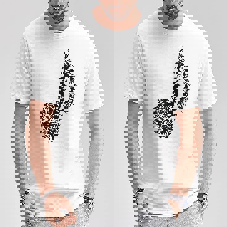 フレンチホルン愛好家 Tシャツ 面白い贈り物