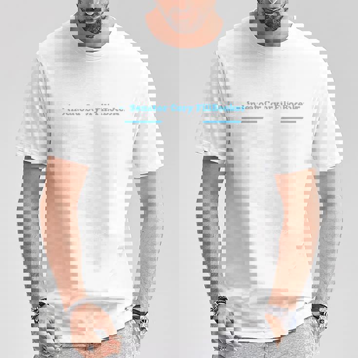 フロアコーリーブッカーを保持しながら質問に屈する 長袖tシャツ Tシャツ 面白い贈り物