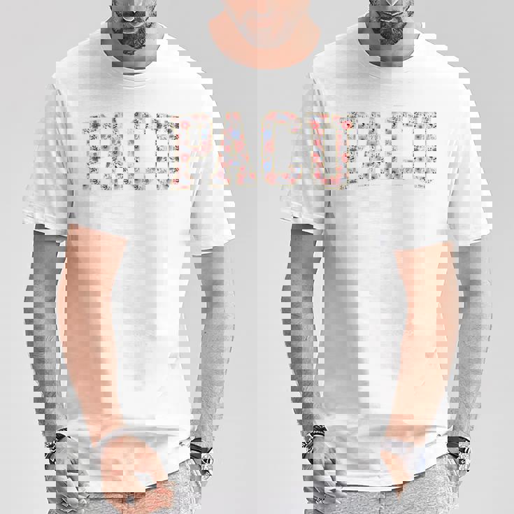 フローラルpacu看護師が周術期看護師で目覚める 長袖tシャツ Tシャツ 面白い贈り物