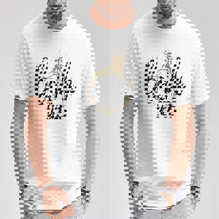 ブライダルシャワー フューチャー Mrs Wedding 2025 Bride Tシャツ 面白い贈り物