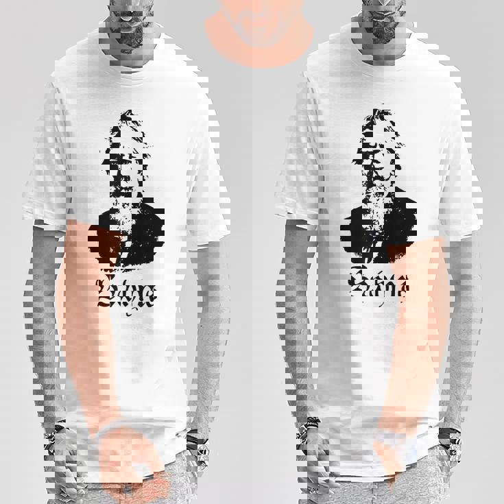 ブラームス ヨハネス・ブラームス クラシック音楽 Tシャツ 面白い贈り物