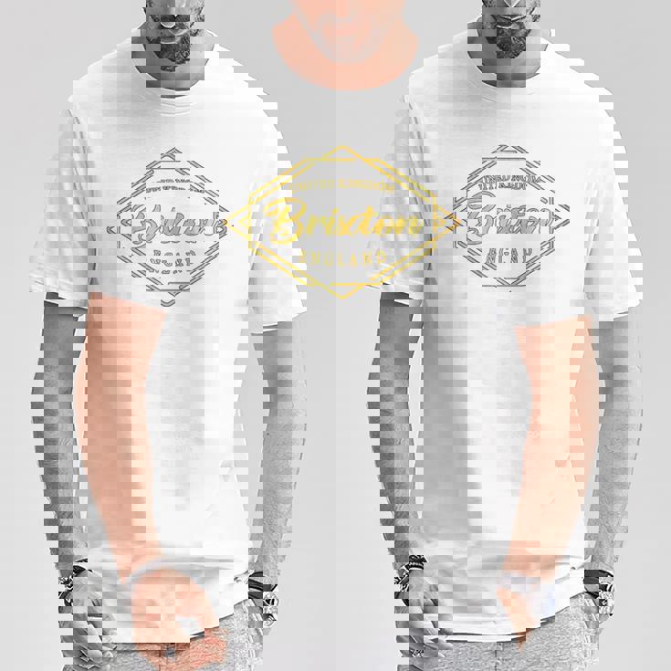 ブリクストン イングランド ブリクストン Ukスタイル 長袖tシャツ Tシャツ 面白い贈り物