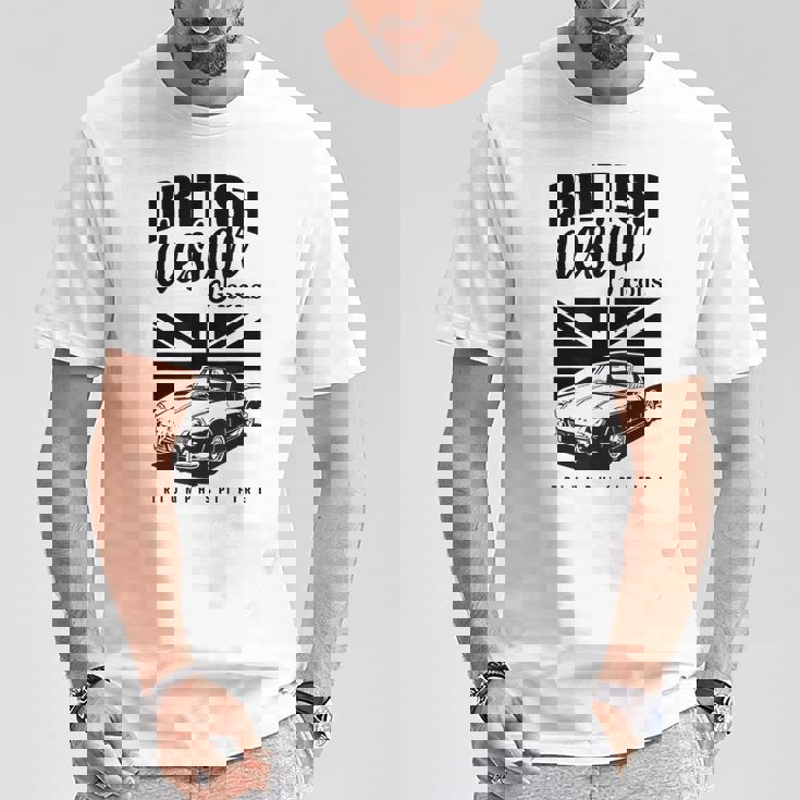 ブリティッシュクラシックカー トライアンフ スピットファイア Tシャツ 面白い贈り物