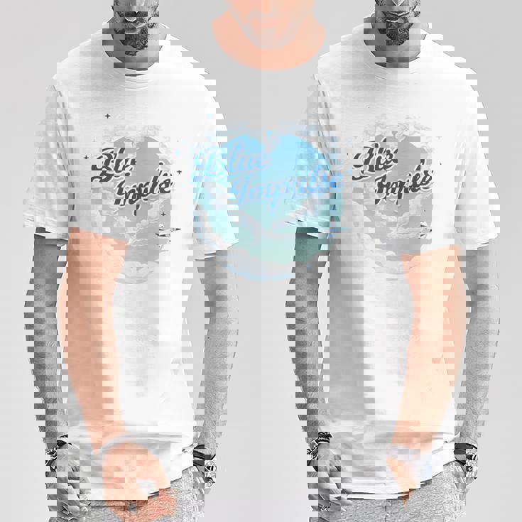 ブルーインパルス Heartfull In Theky （カラー） 長袖tシャツ Tシャツ 面白い贈り物