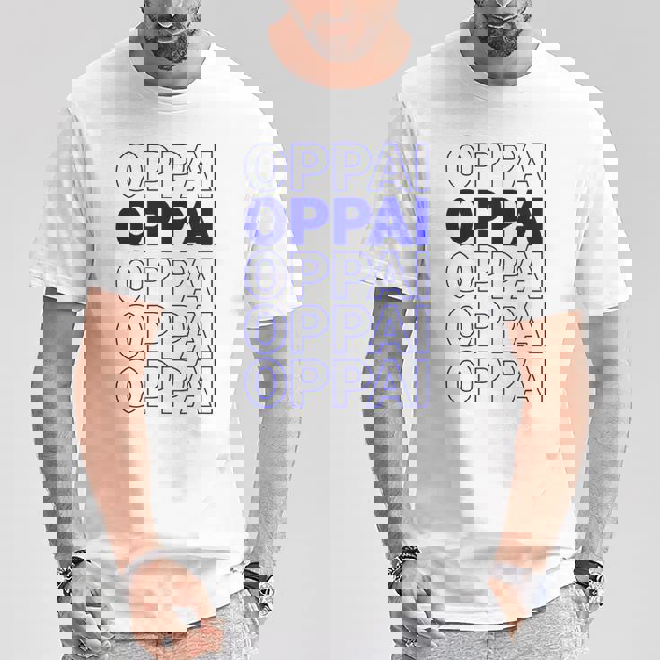 ブルーオッパイの言葉 面白いアニメ漫画 Tシャツ 面白い贈り物