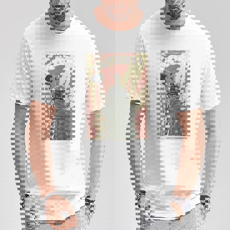 プロポガンダ ダレックfファン60周年 Tシャツ 面白い贈り物