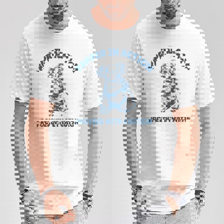 プロ用ヤッパートレーナー、プロフェッショナルヤッパー。 Tシャツ 面白い贈り物