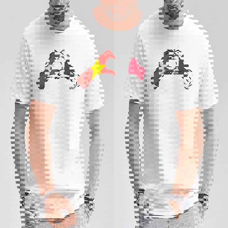 ベトナム日本国旗 ベトナムの日本のハート Tシャツ 面白い贈り物