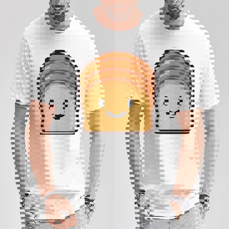 ベーカリー パン ブリオッシュ シンプルでミニマルなユーモア ブリオッシュ Tシャツ 面白い贈り物