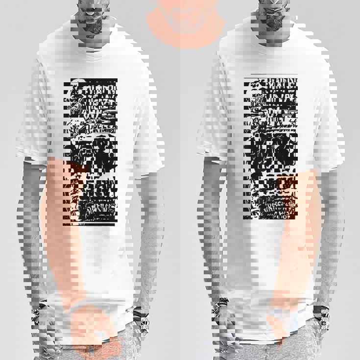 ホラー映画 モンスター ヴィンテージ ハロウィン フランケンシュタイン Tシャツ 面白い贈り物