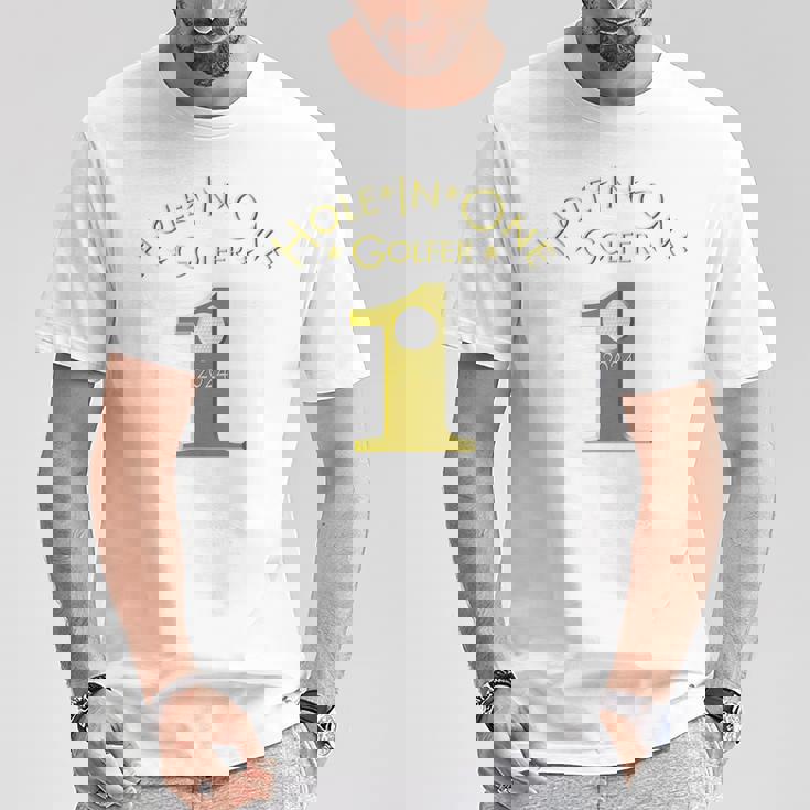 ホールインワンゴルファー2024ホールインワンゴルフ記念品 Hole In One Golfer 2024 Tシャツ 面白い贈り物