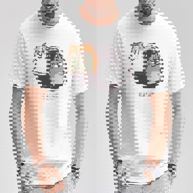 ボンレス犬とボンレス猫 参上 Tシャツ 面白い贈り物