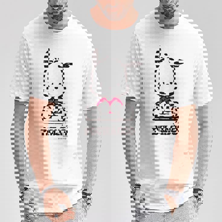 ポチャッコ おすわり ライトカラー Tシャツ 面白い贈り物