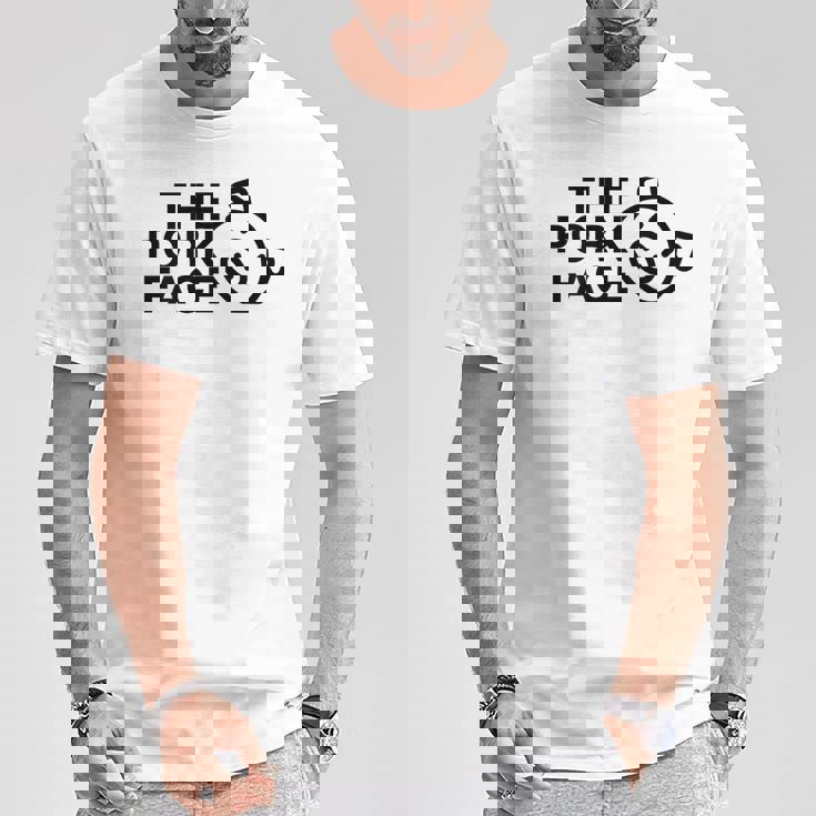 ポークフェイス Tシャツ 面白い贈り物