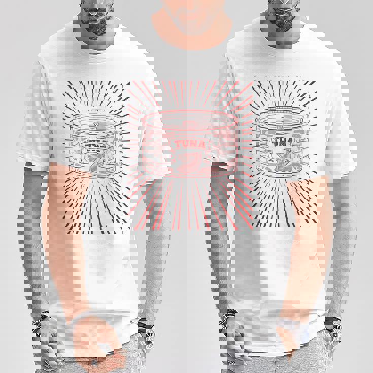 マグロ缶 Tシャツ 面白い贈り物