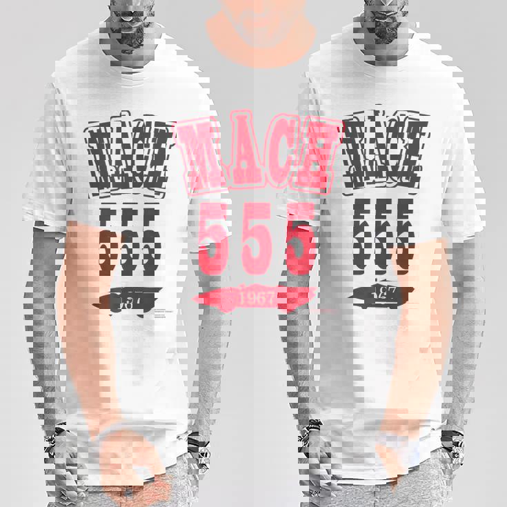 マッハgogogo カレッジデザイン Tシャツ 面白い贈り物