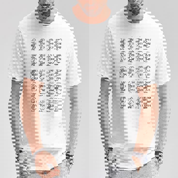 マヤ 干支 シンボル Tシャツ 面白い贈り物