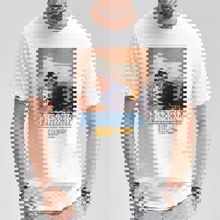 マラドーナフォーエヴァーボカジュニアーズ 長袖tシャツ Tシャツ 面白い贈り物