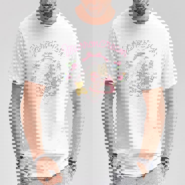 マロンクリーム ソーイング Tシャツ 面白い贈り物