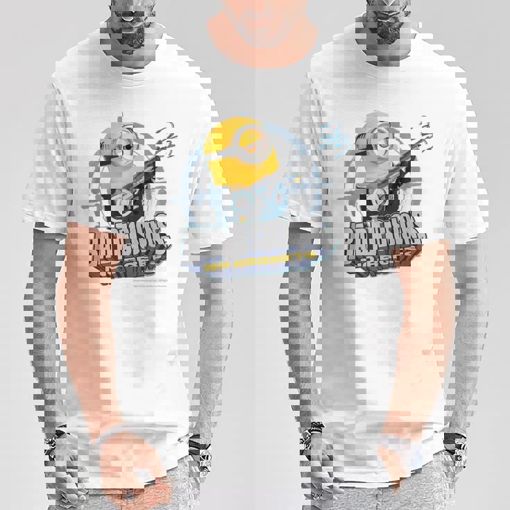 ミニオン Bad Decisionsno Regrets Tシャツ 面白い贈り物