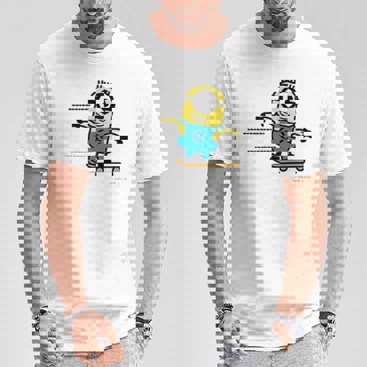 ミニオン Minionkateboard Carl Tシャツ 面白い贈り物