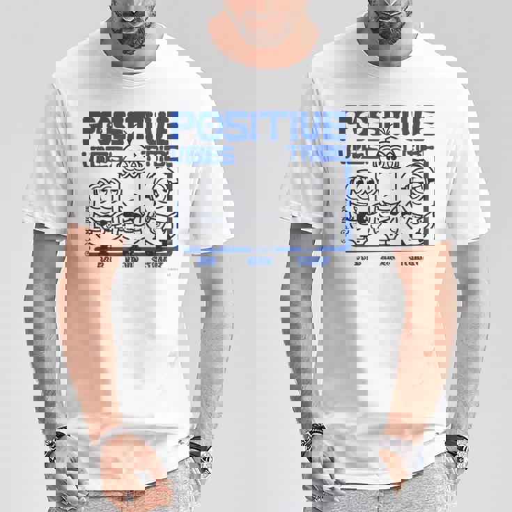 ミニオン Positiveibes Tribe Tシャツ 面白い贈り物