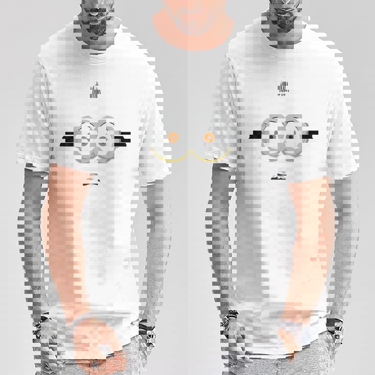 ミニオンズ オットー ビッグフェイス ハロウィン コスチューム Tシャツ 面白い贈り物